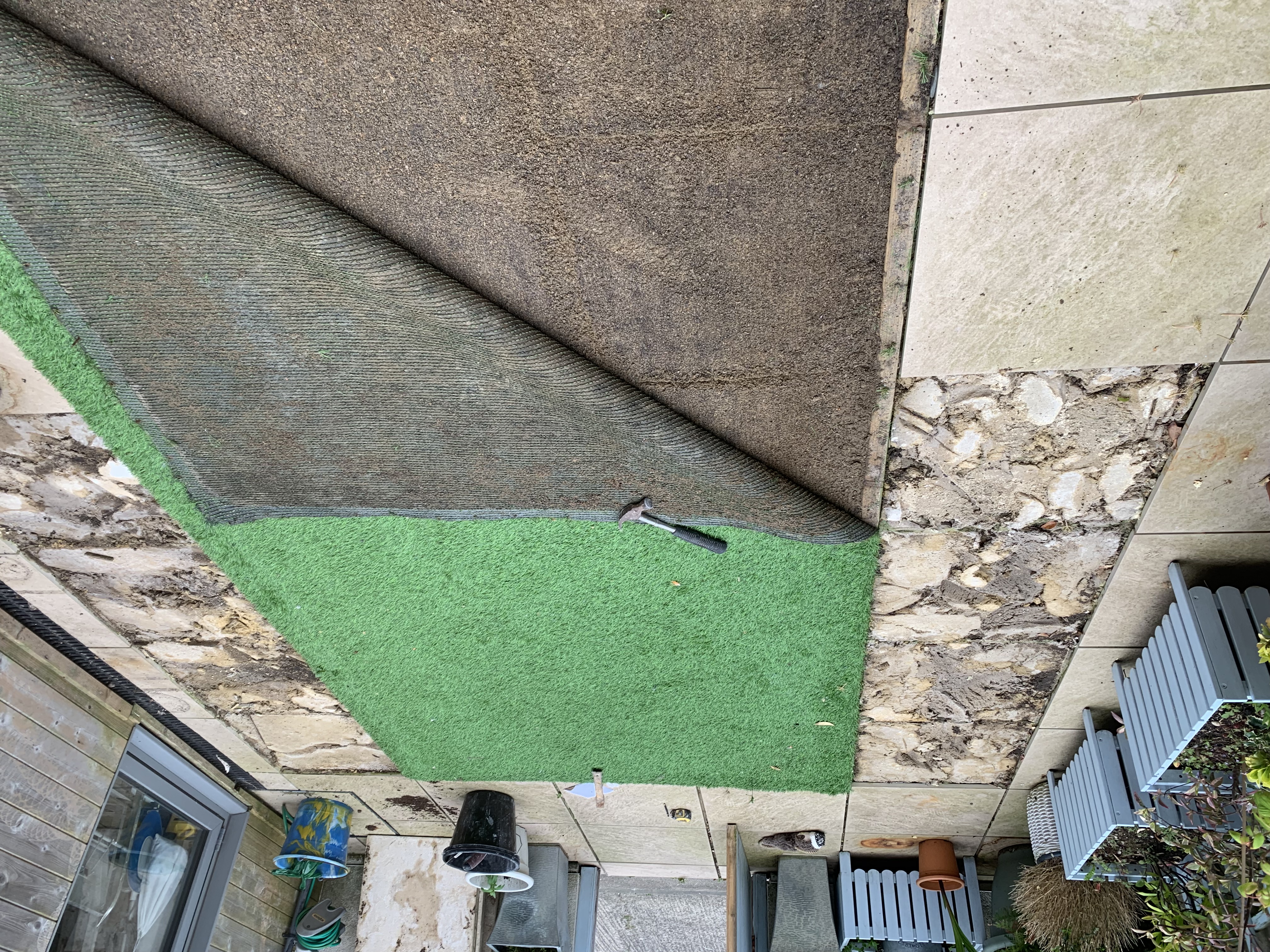 Outdoor Area Before Installation